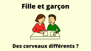 fille garçon cerveau