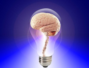 Notre cerveau capable de multi-tâches. ampoule cerveau