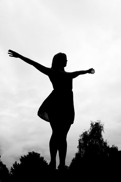 femme detente bonheur